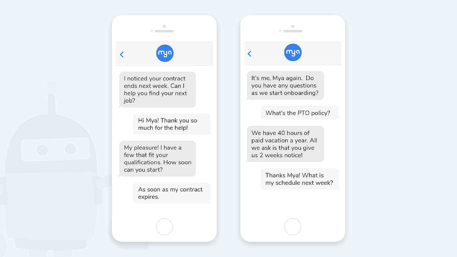 Recruitment chatbot