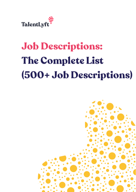 Job Descriptions: The Complete List (500+ Job Description)