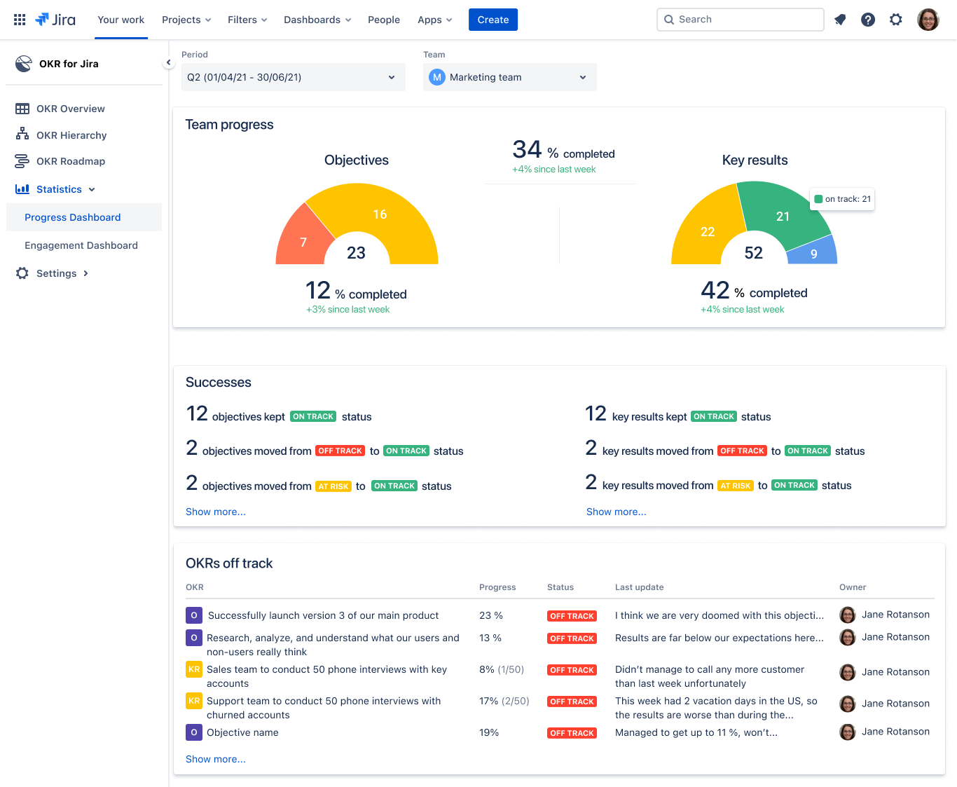 OKR management tool 2