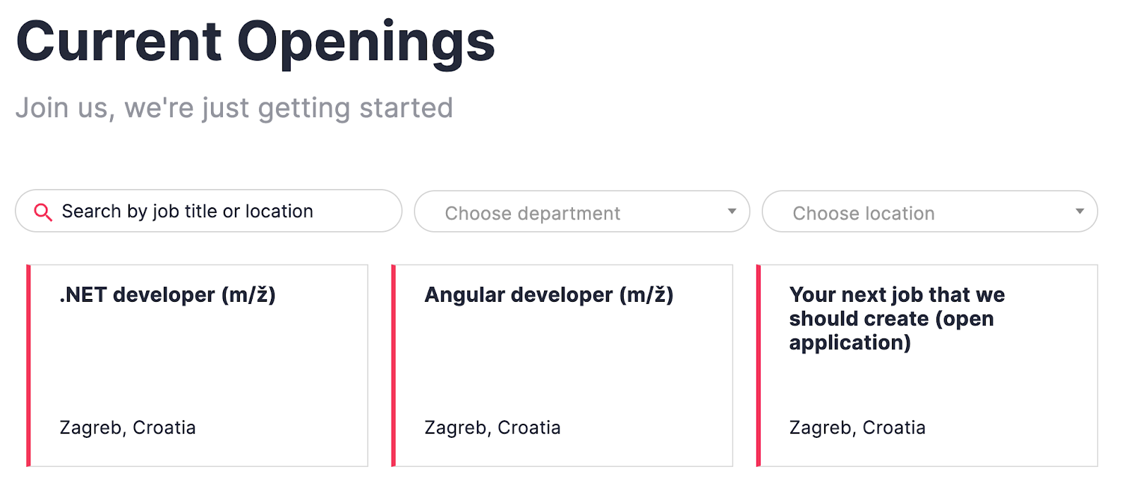 current openings talentlyft